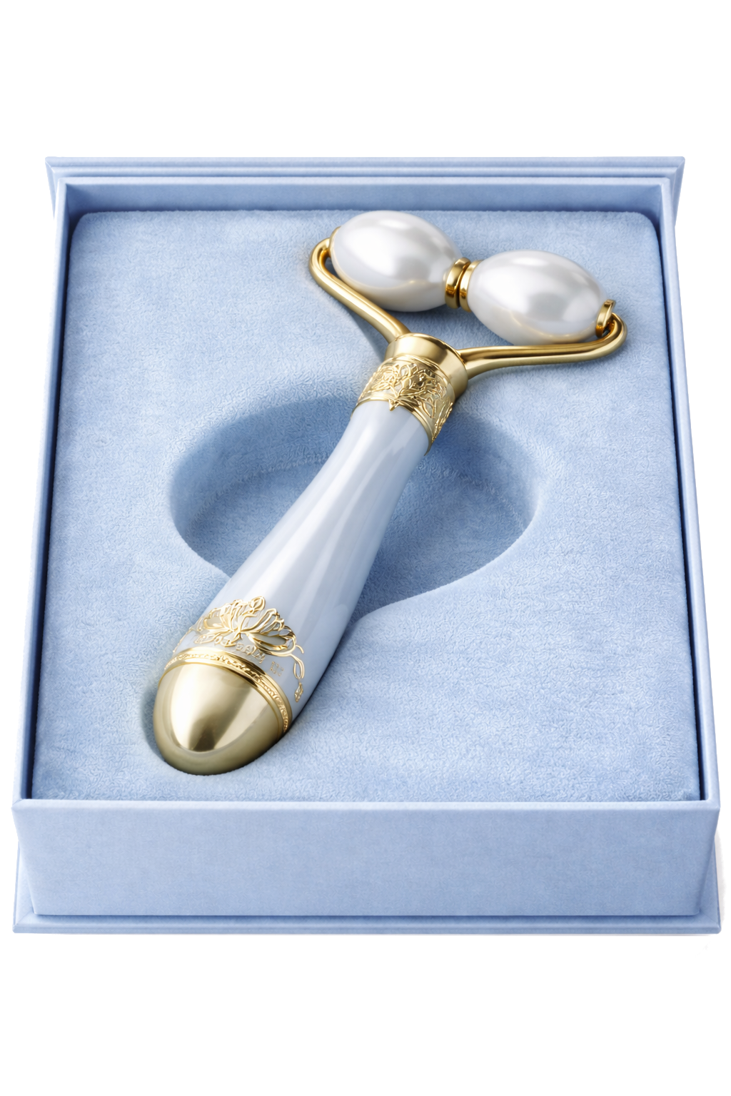 PearlBright Pearl Radiance Roller – Luxury Facial Massage Tool for Lifting, Smoothing & Skin Glow