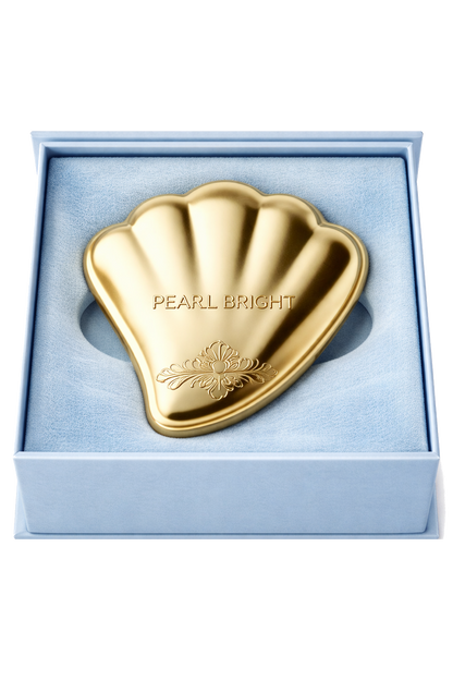 PearlBright Luxury Gua Sha Facial Massage Tool for Lifting & Skin Radiance